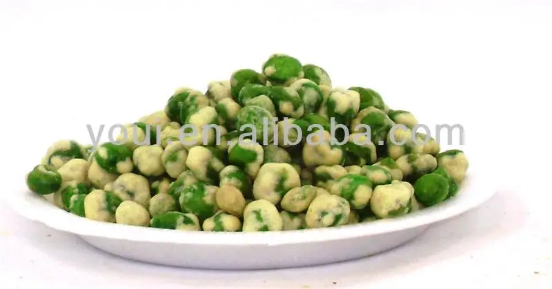 Сертифицированный BRC соленый зеленый горох, закуски, продукты, хрустящие