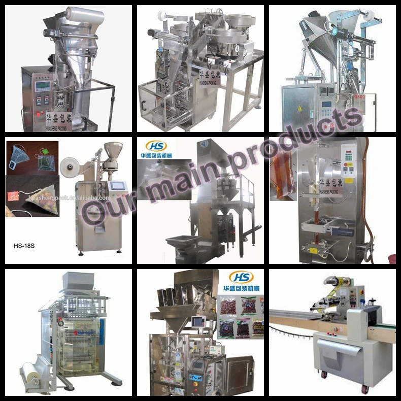 Multi-Function Packaging Machines Instant noodle chill sauce/black Pepper small sachet packing machine HS240Y-Z