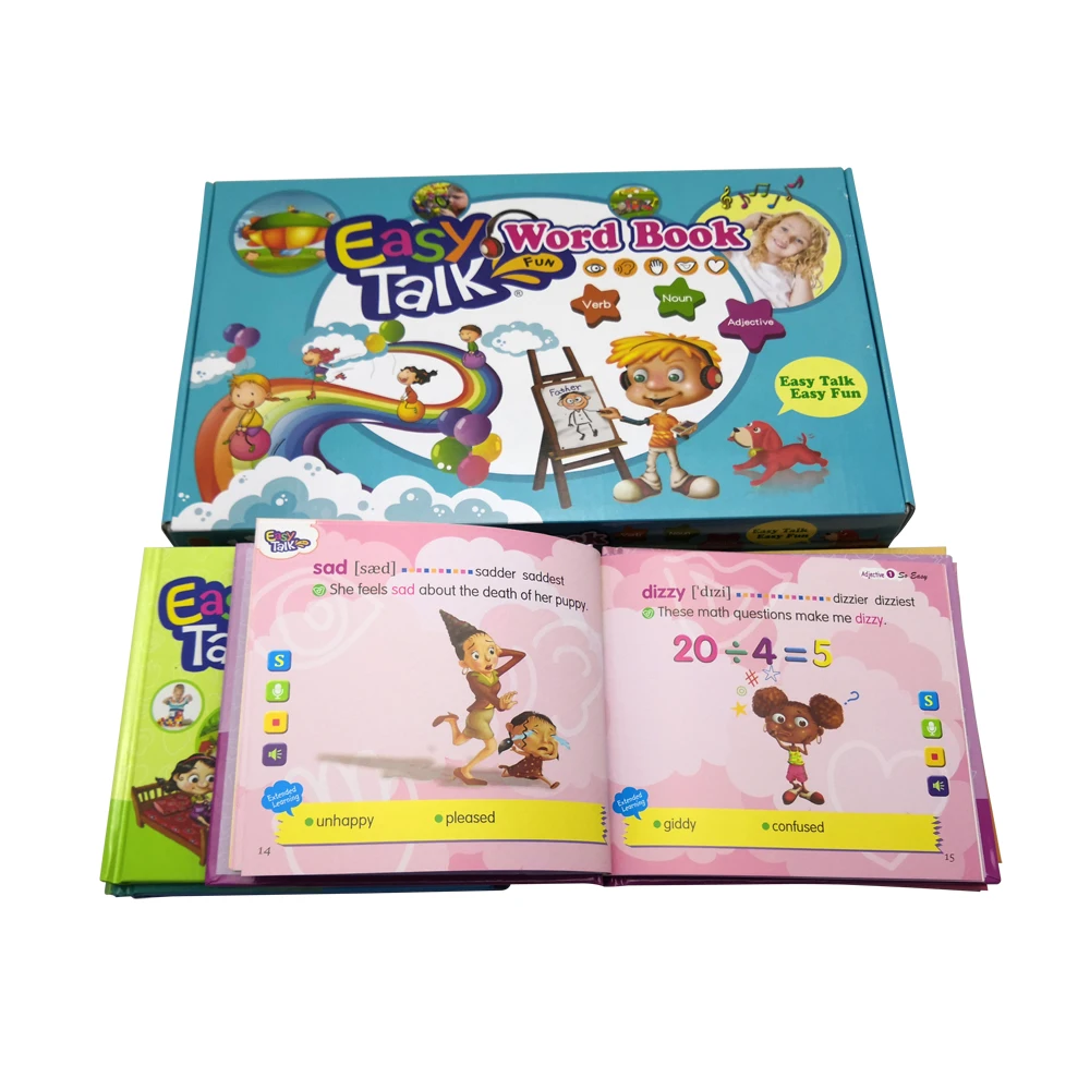 Kids English Words Dictionary Talking Pen Reading Pen Speaking Pen Books