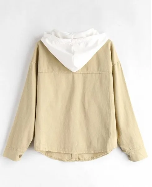 2021 Hot Sale New Korean Style Uniform Plain Men Button Hoodie Winter Jackets