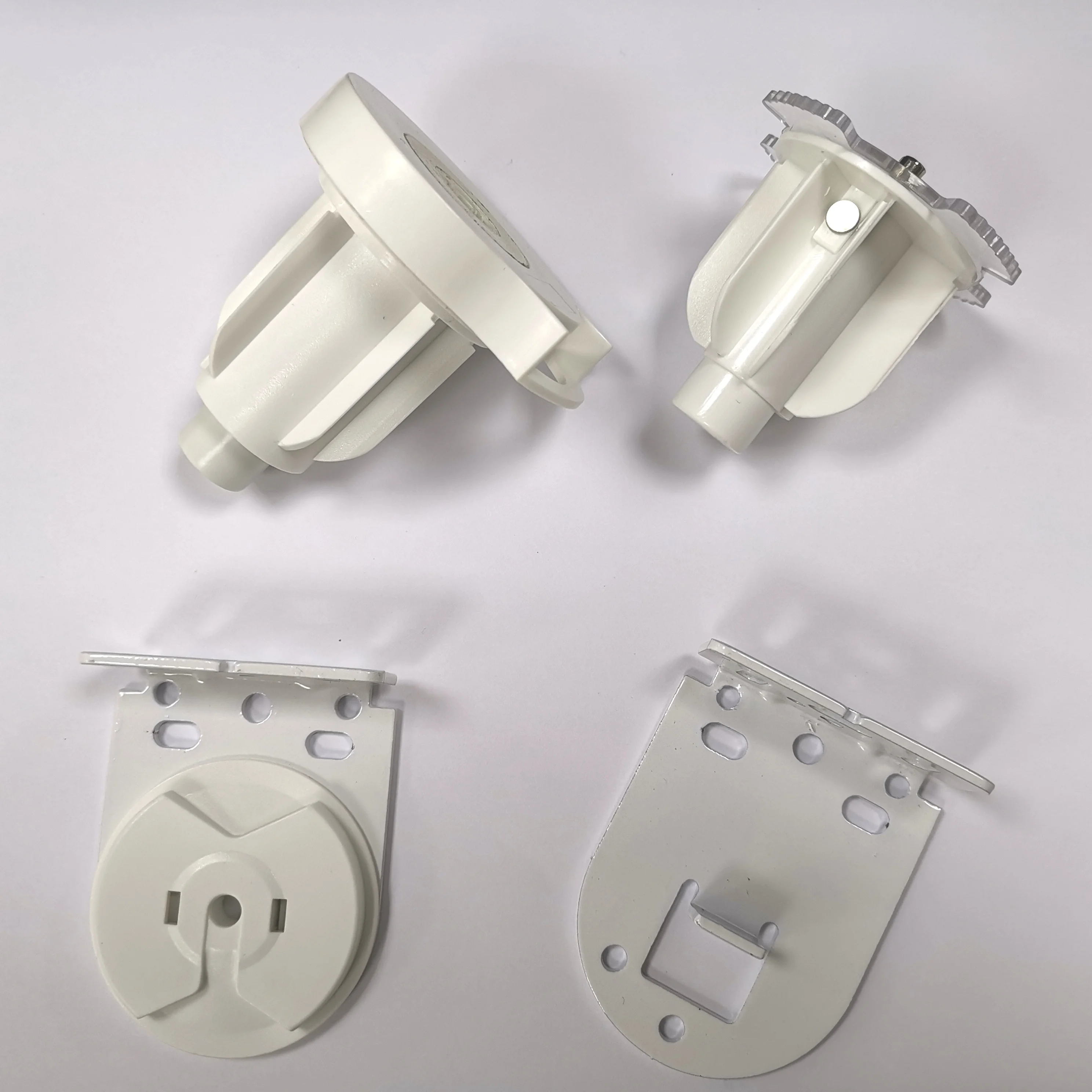 Haoyan Aluminum 38mm tube bottom rail roller zebra blinds brackets accessories