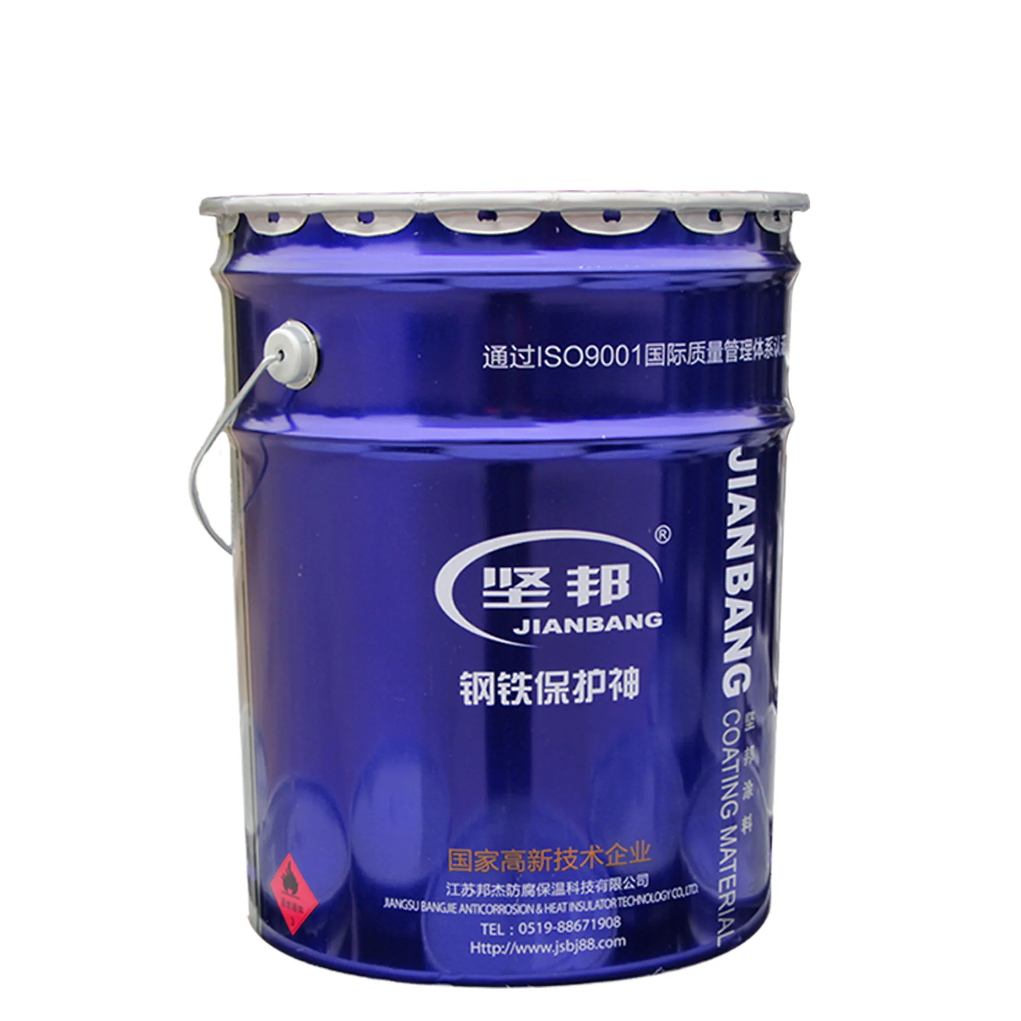 JIANBANG single pack waterbased  heat resistant aluminum paint