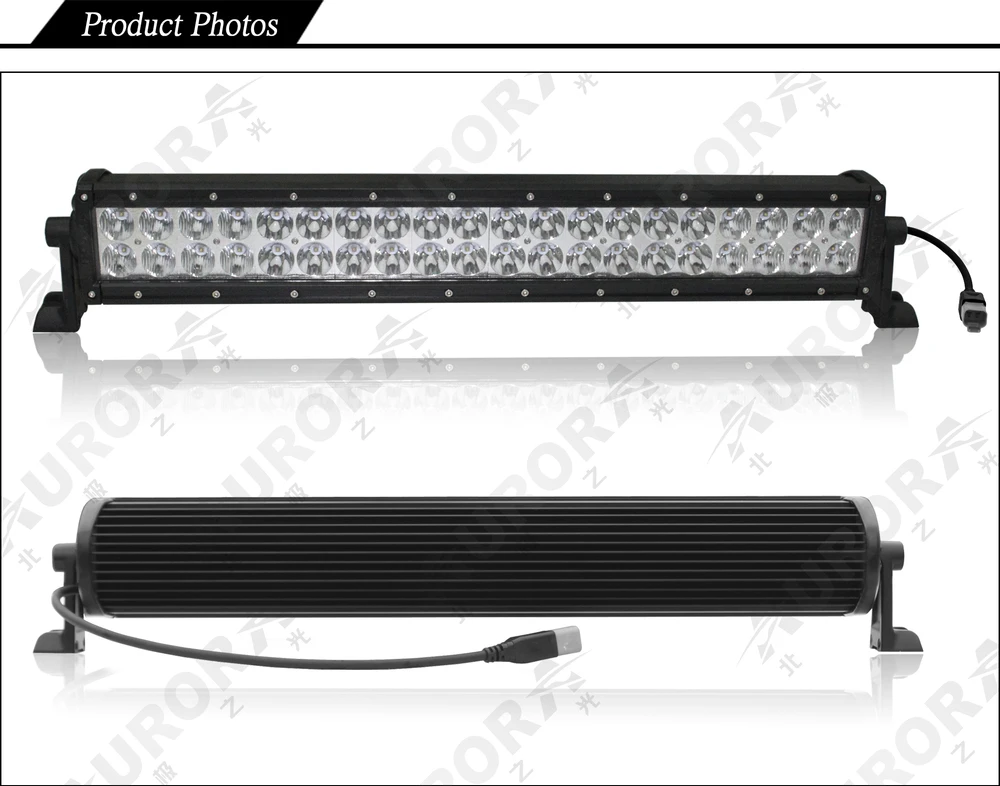 AURORA 500W 50inch dual row curved Offroad led light bar