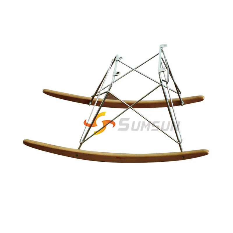 Hot Sale Steel And Wood Base For the Rocking Chair/Leisure Style Sway Chair