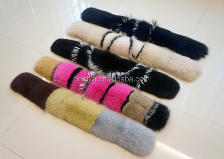 Зима 2017, Женский палантин, шарфы, Воротник из лисьего меха, шарф, шаль, воротник