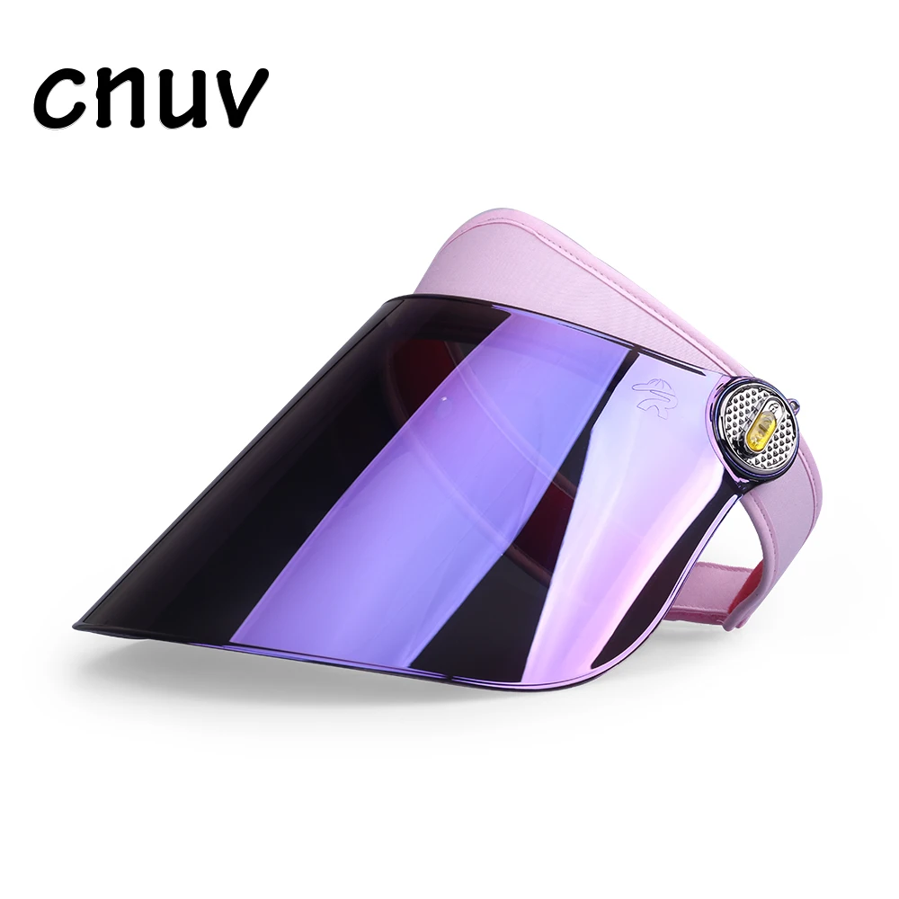 2023 summer outdoor visor cap transparent Customized Sunshade cap hat UV Protection sun visor