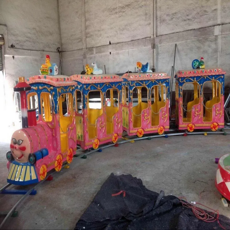 cheap and nice kids electric amusement train rides