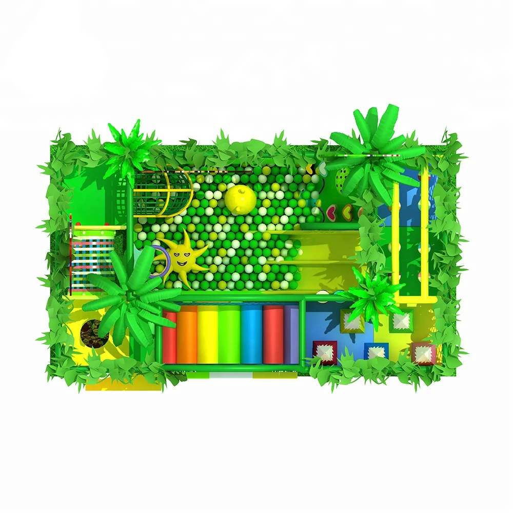 Wholesale Safety Eco-friendly Kids Mini Indoor Playground Equipment