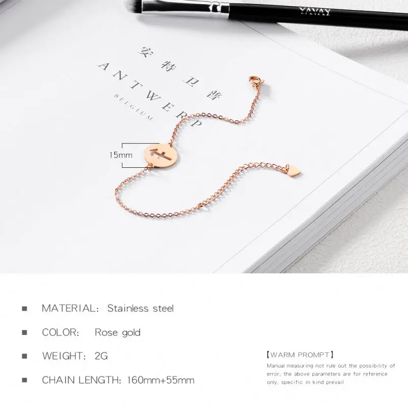  Мода женщин розовое золото 12 Созвездие Знак зодиака браслет