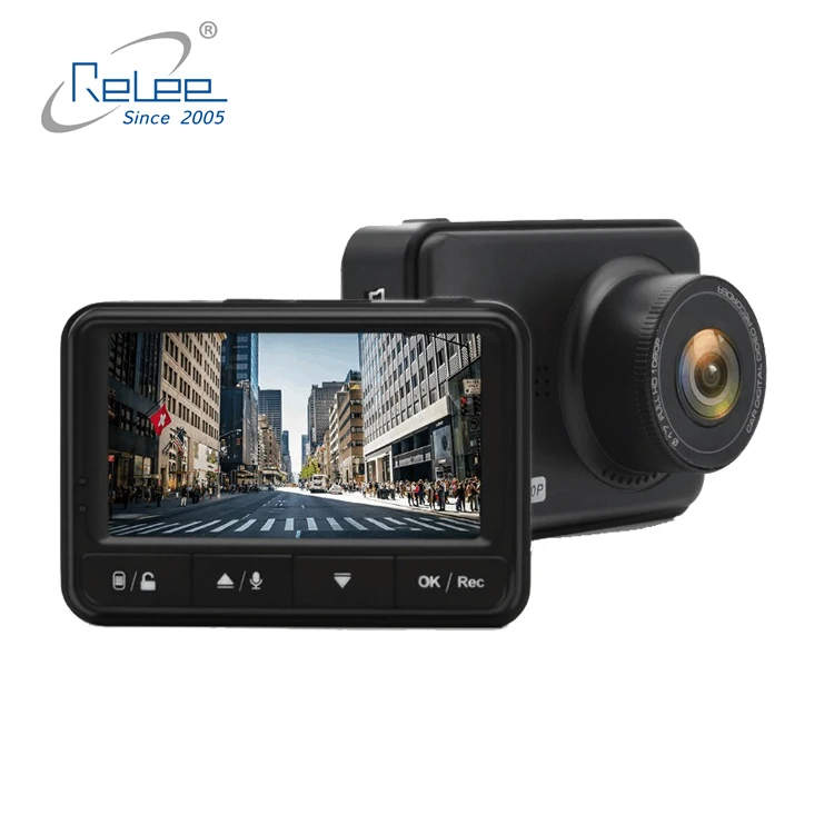 2019 Горячая 2,45 дюймов FHD Автомобиль blackbox видеокамера с супер конденсатор