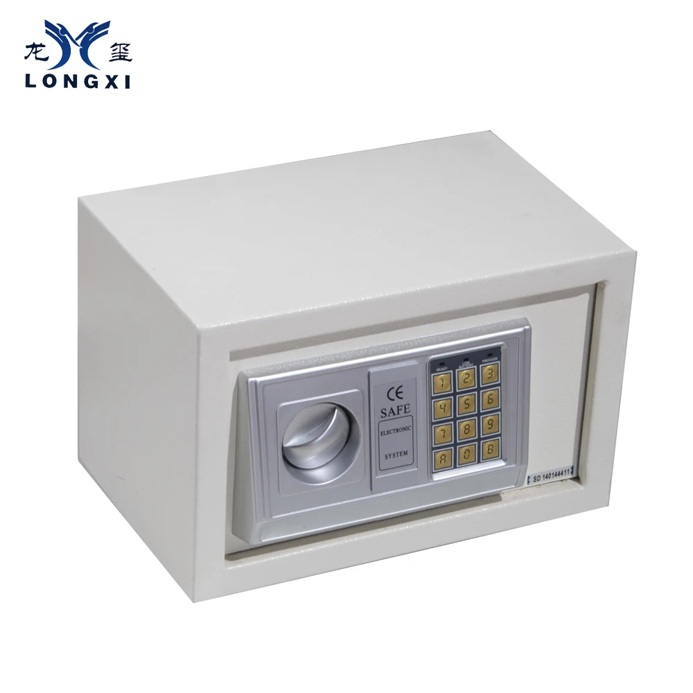 new design mini metal Safe deposit box/steel electronic safe box locker