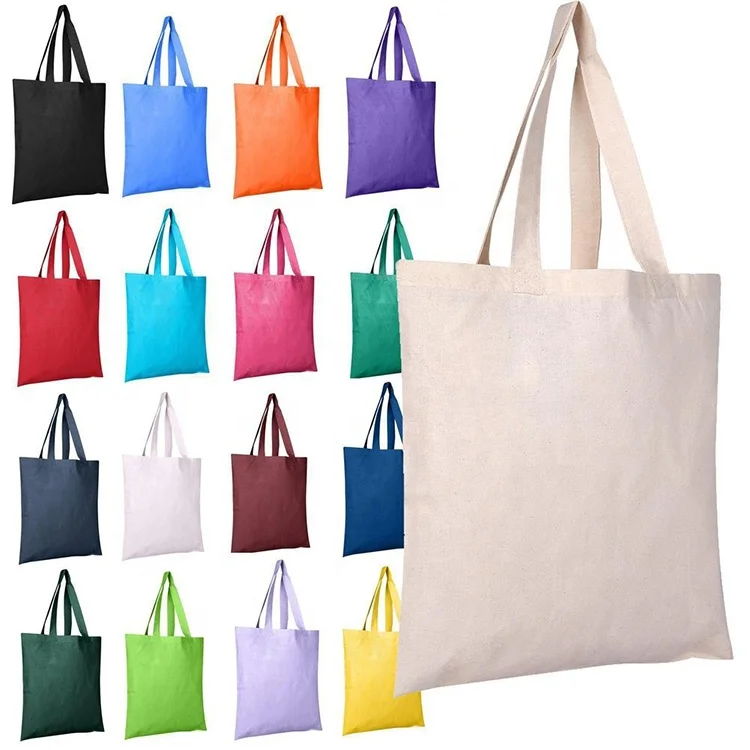 Wholesale Cheap Logo Design Promotional Price Recyclable buyers of cotton road bags india