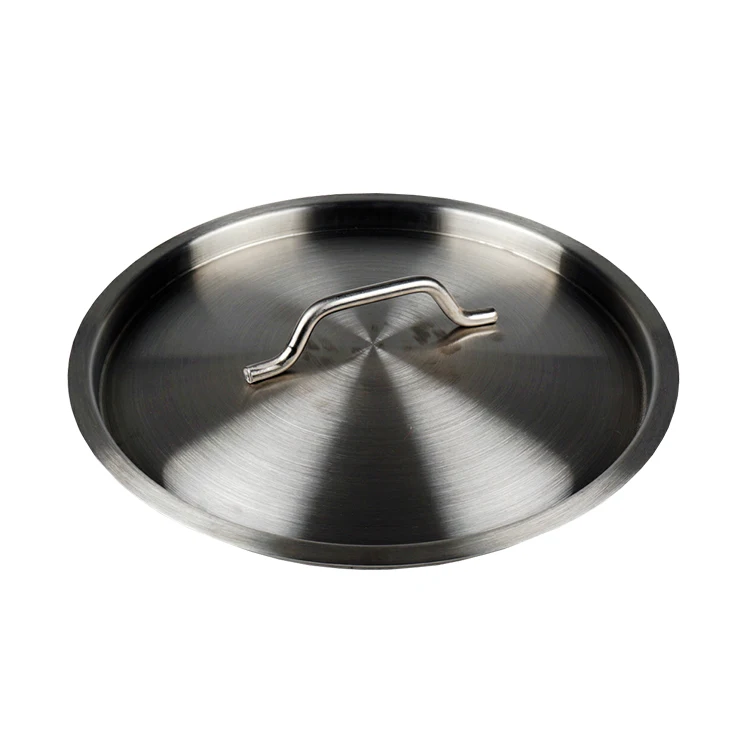 Commercial induction thickened three layers stainless steel kitchen stock pot