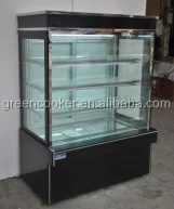 Cake Display Counter/Refrigerated Display Case Of Cakes/Cake Display Fridge
