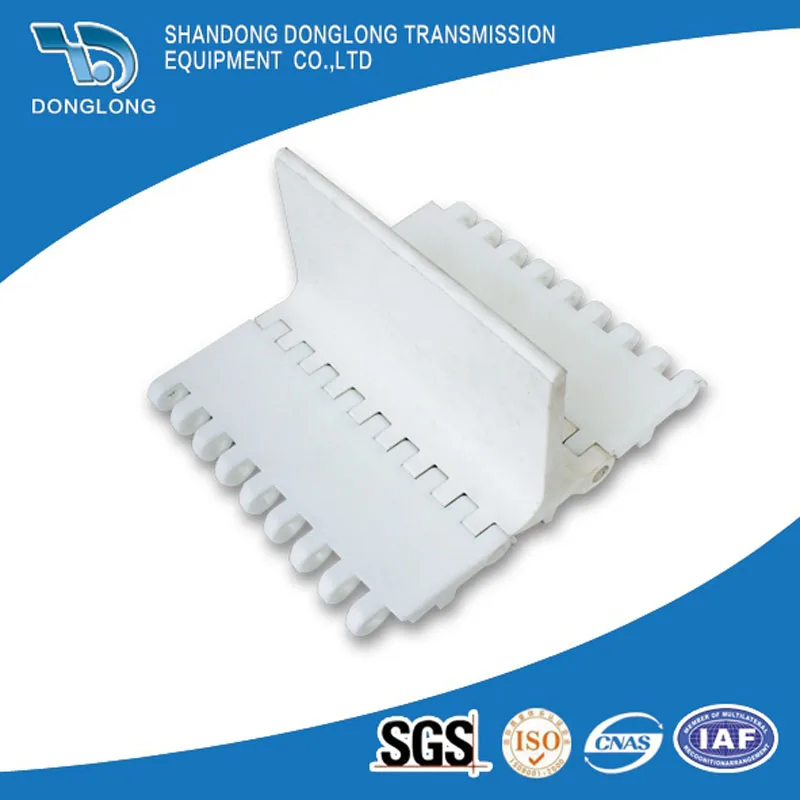 1100 series flat type modular belt food transmission plastic modular belt