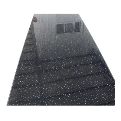 
black sparkle shower room panel 