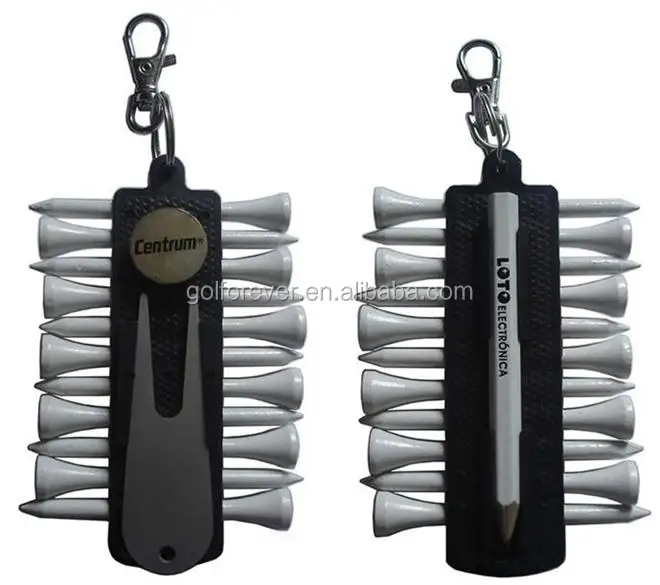 golf tee carrier & brand golf tee caddy holder