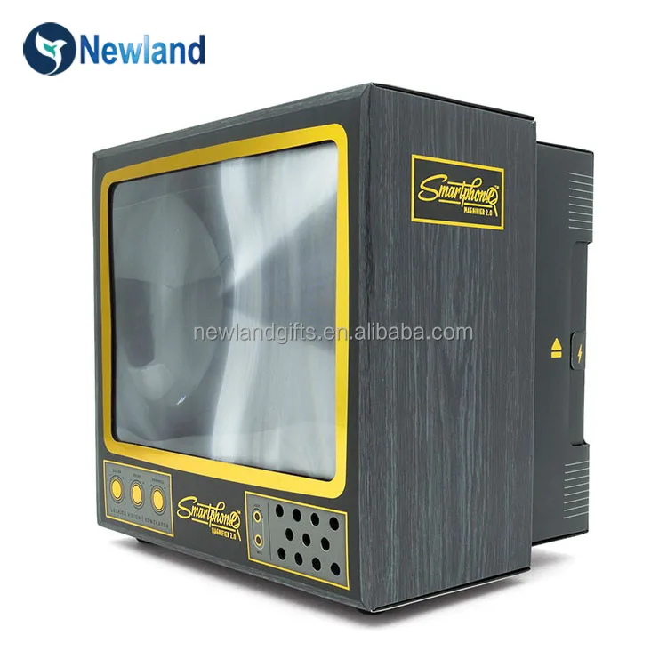 
Promotion flat folding smartphone screen magnifier DIY kit 