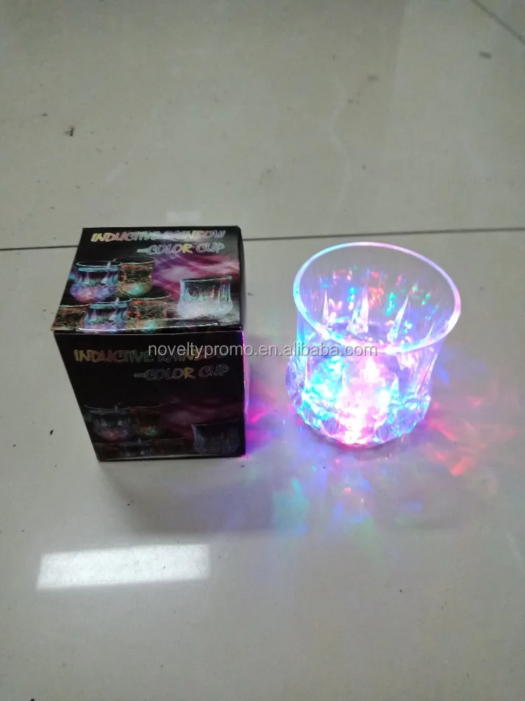Promotional Plastic Color Changing Led Flashing Cup