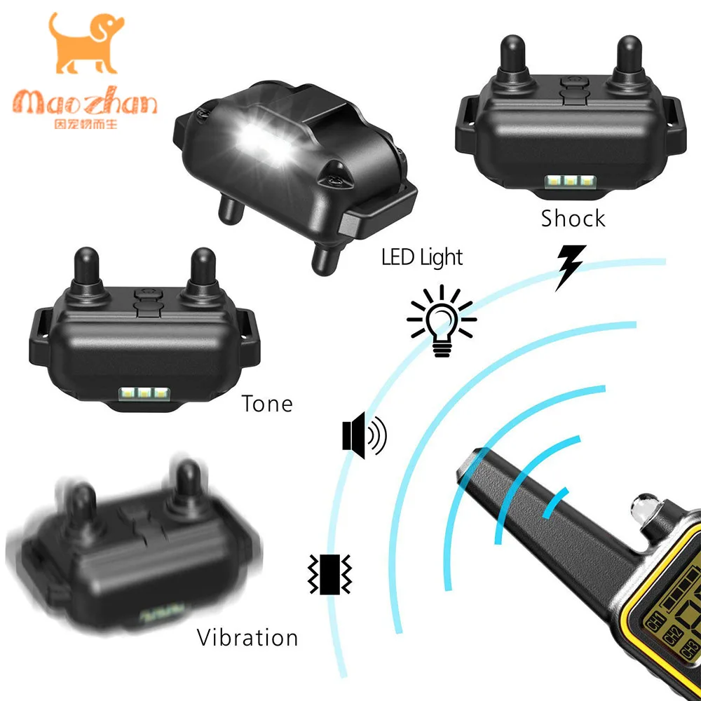 Electronic Remote Pet Dog Training E Collar Shock Collar Dog Training Electric Remote Training Dog Collar