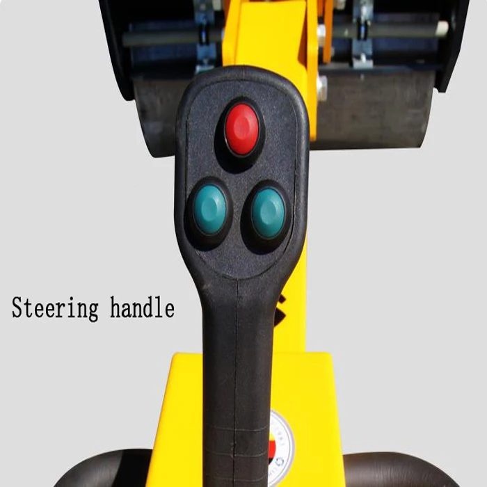 Walk behind double drum hydraulic diesel engine vibratory mini road roller