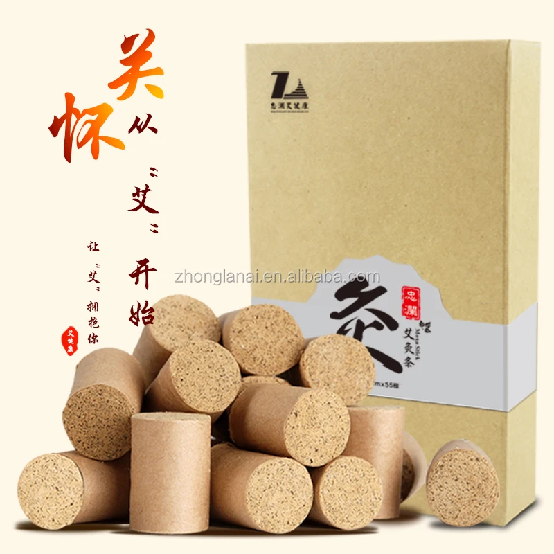
Hot selling traditional Chinese 18*30mm acupuncture moxa for moxibustion massage treatment 