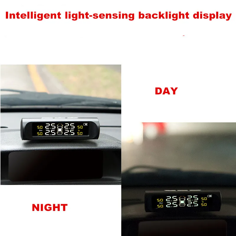 auto alarm for four wireless sensor Tyre Pressure Monitoring System