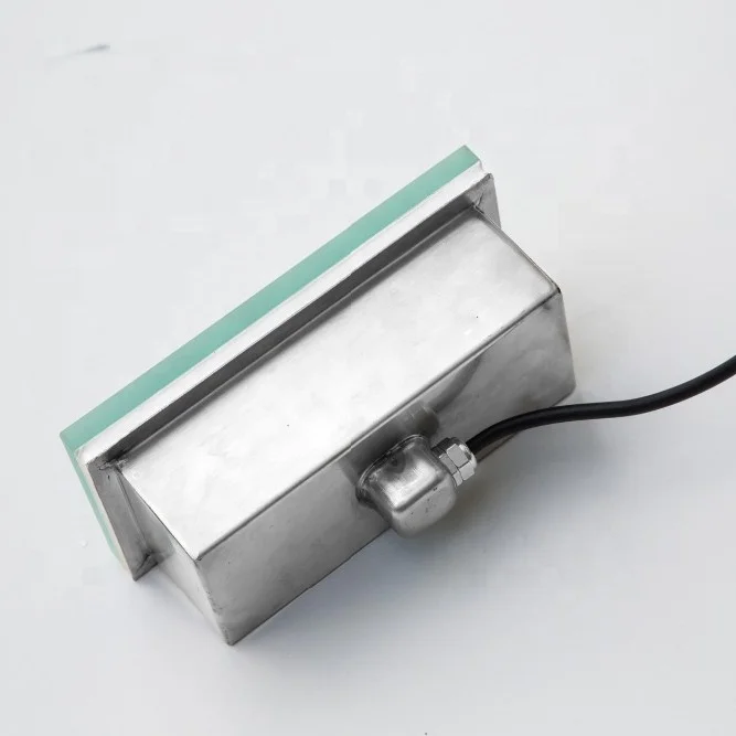 
Outdoor RGB led glass brick 200*100 solar garden lights led floor tiles 