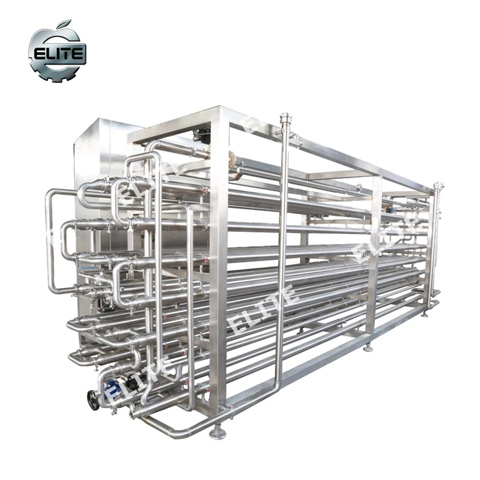 Milk pasterizer machines and chilling machines