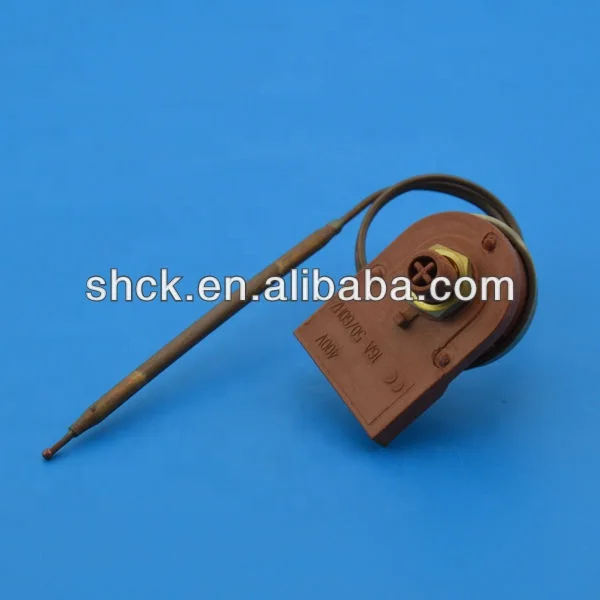 Manual reset thermostat