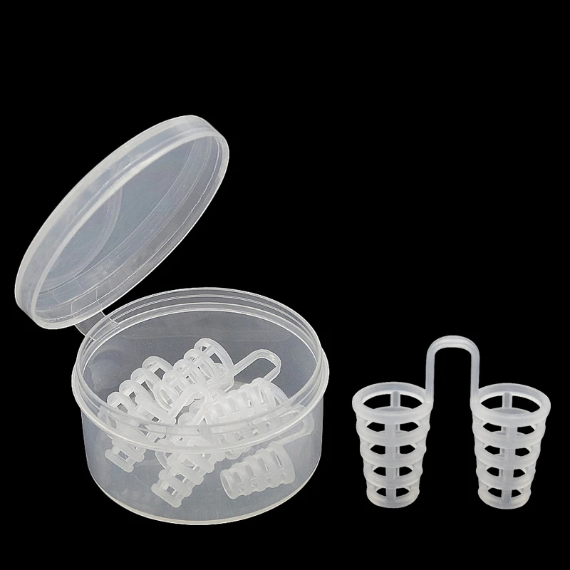 BPA Free Silicone Rubber Anti Snoring Solution Nose Plug