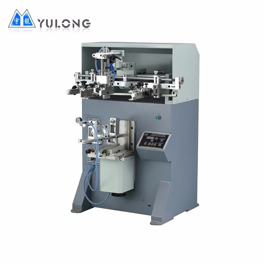 NEW Pneumatic Flat/cylinder screen printer GYS-400 screen printing equipment