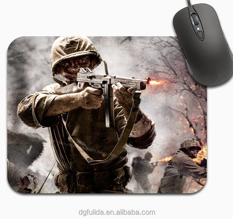 
OEM custom design call of duty professional rubber gaming mouse pad with logo and stitch 