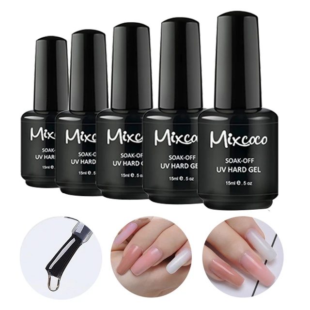 Mixcoco hot selling build gel in bottle uv build gel polish structure gel