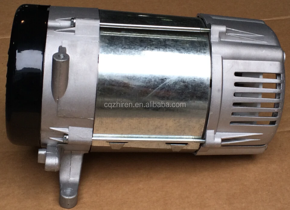 brushless rare earth permanent magnet generator stator and rotor