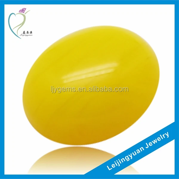 Золотисто-Желтый Овальный Кабошон, Нефритовый камень, цена