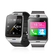 Wearable Device Health Pedometer Mp3 Waterproof Android Gv18 Smartwatch with SIM Card Mobile GSM Bluetooth reloj inteligente