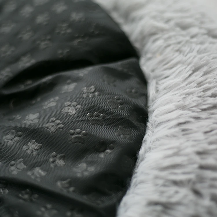 
Innovative Pet Products Deluxe Calming Raised Plush Felt Large Round Luxury Dog Cat Pet Bed for Sale 