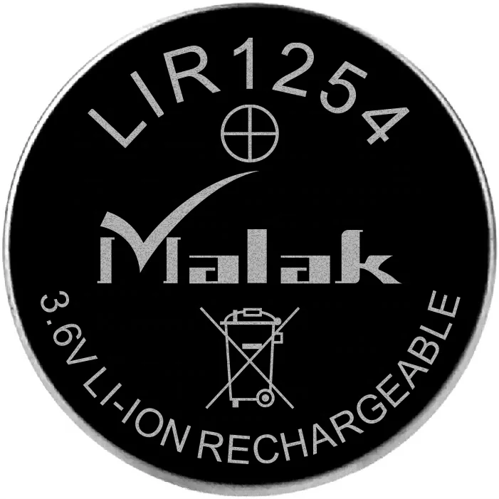 Высококачественный литий-ионный аккумулятор CP1254 3 6 В LIR1254 55 мАч для беспроводных наушников сделано в Китае