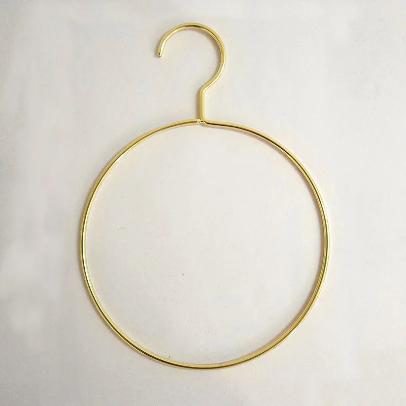 Good closet accessory organizing tool circle scarves and belt hanger metal hangers
