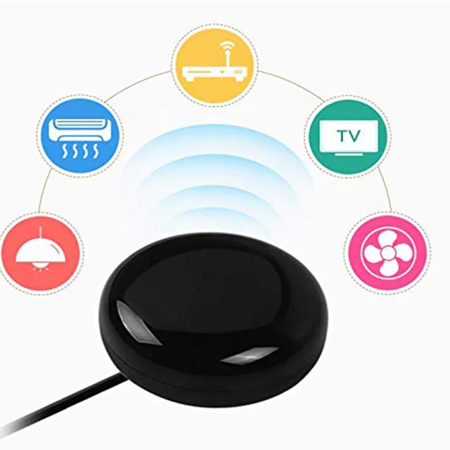 
10 years OEM factory fast delivery custom logo iot wifi remote control amazon alexa echo tuya app wifi smart ir controller 