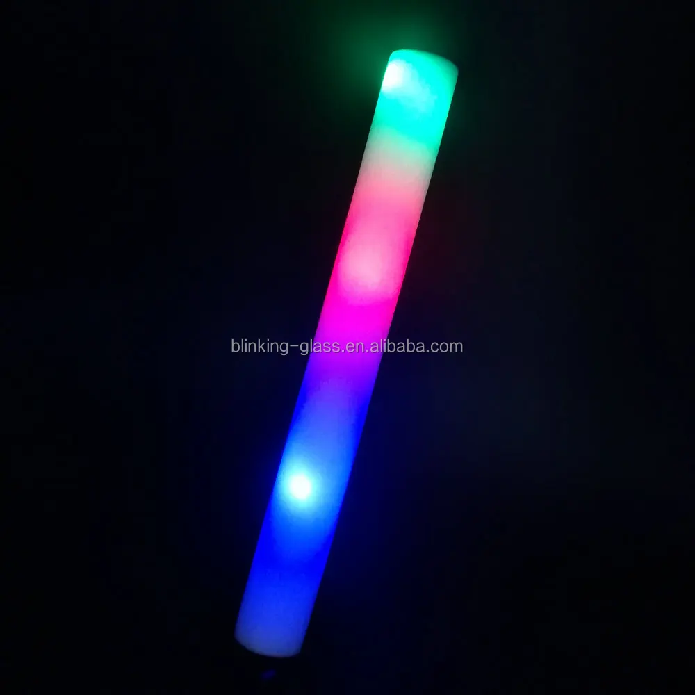 Colorful glow stick,foam light sticks,biodegradable glow stick