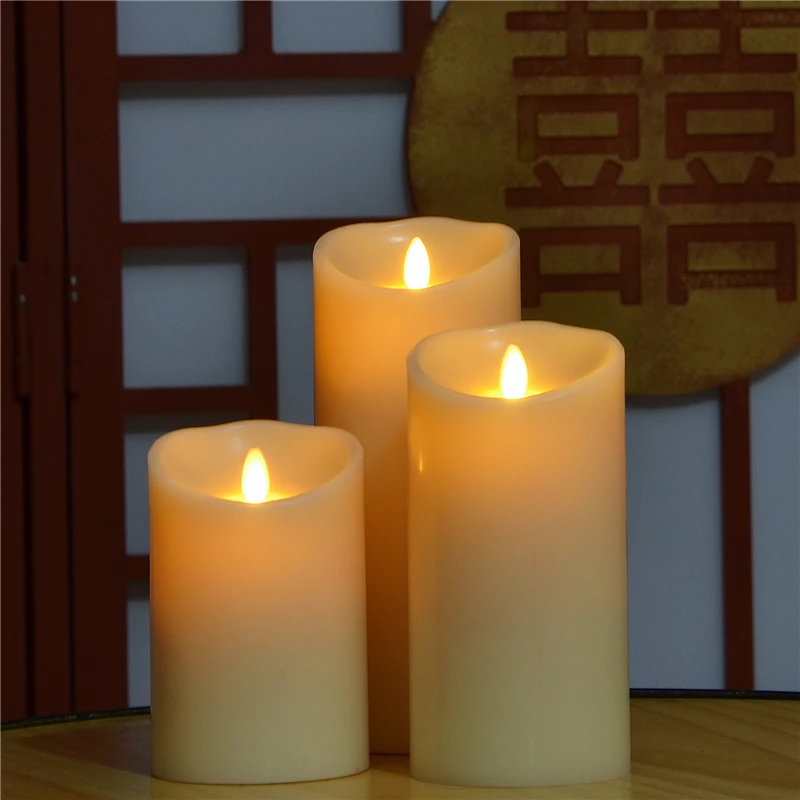 fashion 2 keys led candle remote/remote/wifi/dmx control led candle clear/led remote control candle