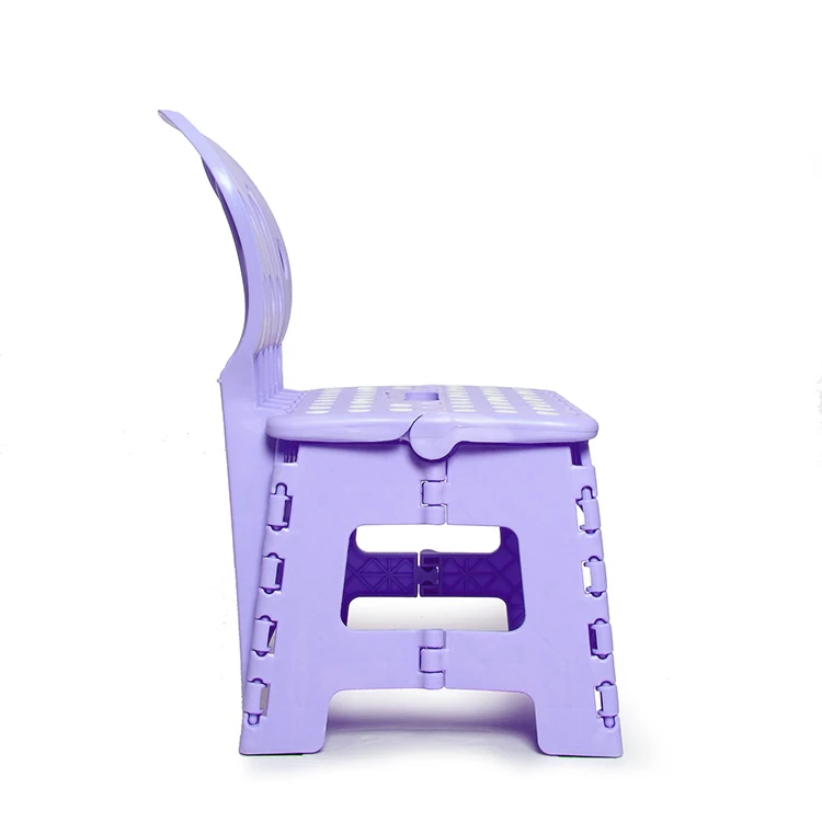 
factory price save space backrest folding step chair 