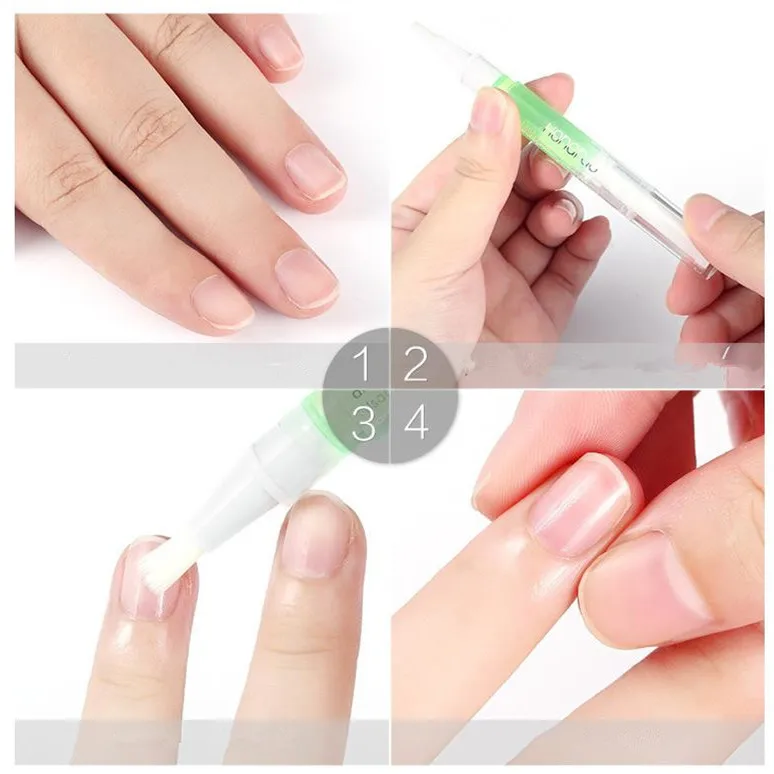 
Garson OEM private logo Fruit Flower Flavor Cuticle Revitalizer Oil nail nutrition oil pen with soft brush 