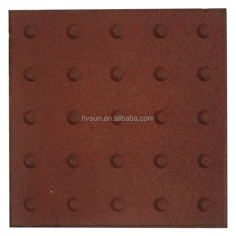 Braille rubber floor for Blind People