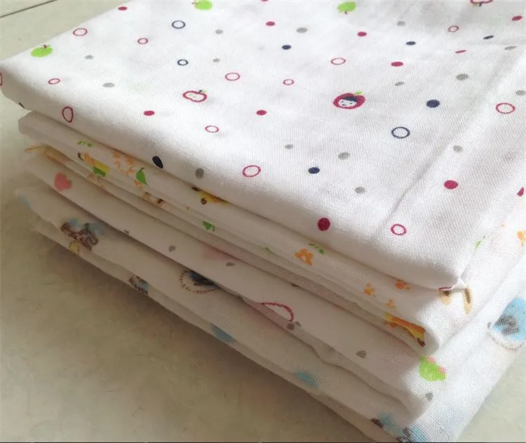 Global Organic Textile Standard Certified Bamboo Muslins Baby Swaddle Blanket