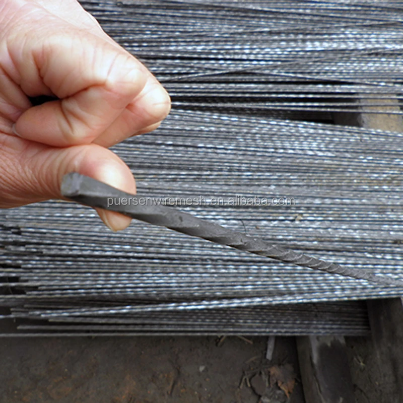 MS BAR SQUARE TWISTED 6 MM 8 MM