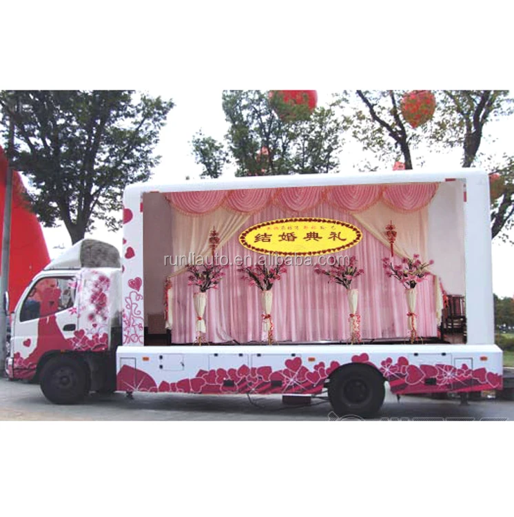 For Perform Or Propaganda Pantalla Para Big Carro De Publicidad Al Aire Libre