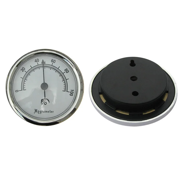 Wholesale Cigar humidor box use analog hygrometer